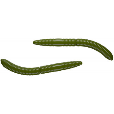 Libra Lures Fatty D’Worm 75 – Olive (Krill) – 8pcs