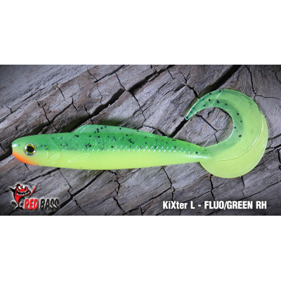 Twister Redbass Kixter L 100 mm Fluo/Green RH UV
