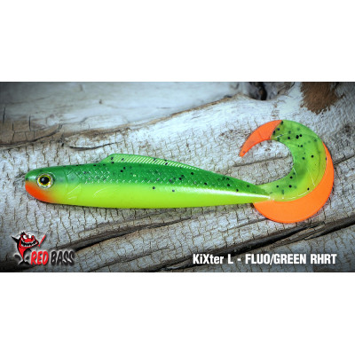 Twister Redbass Kixter L 100 mm Fluo/Green RHRT UV