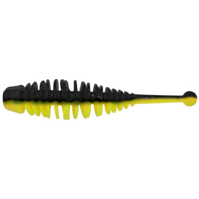 Larva Berkley Powerbait Power Naiad 3 cm Black Sunshine Yellow 12 ks