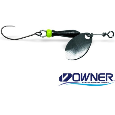 Spinner Jigovky.cz Classic Barbless 0 Black/Chartreuse