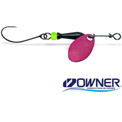 Spinner Jigovky.cz Classic Barbless 0 Fluo Pink/Chartreuse