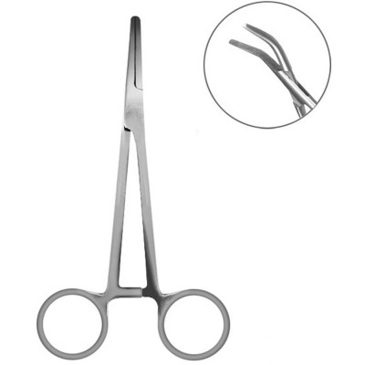 Forceps Delphin Curved
