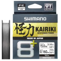Šňůra Shimano Kairiki 8+ Steel Grey 150 m