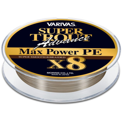 Šňůra Varivas Super Trout Advance Max Power PE X8 150 m