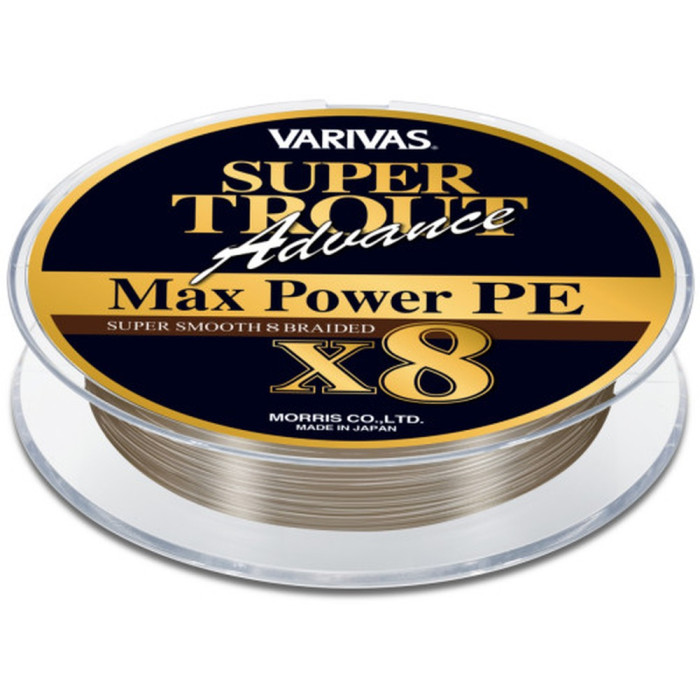 Šňůra Varivas Super Trout Advance Max Power PE X8 150 m