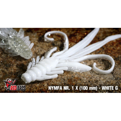 Nymfa Redbass Nr. 1 X 100 mm White G