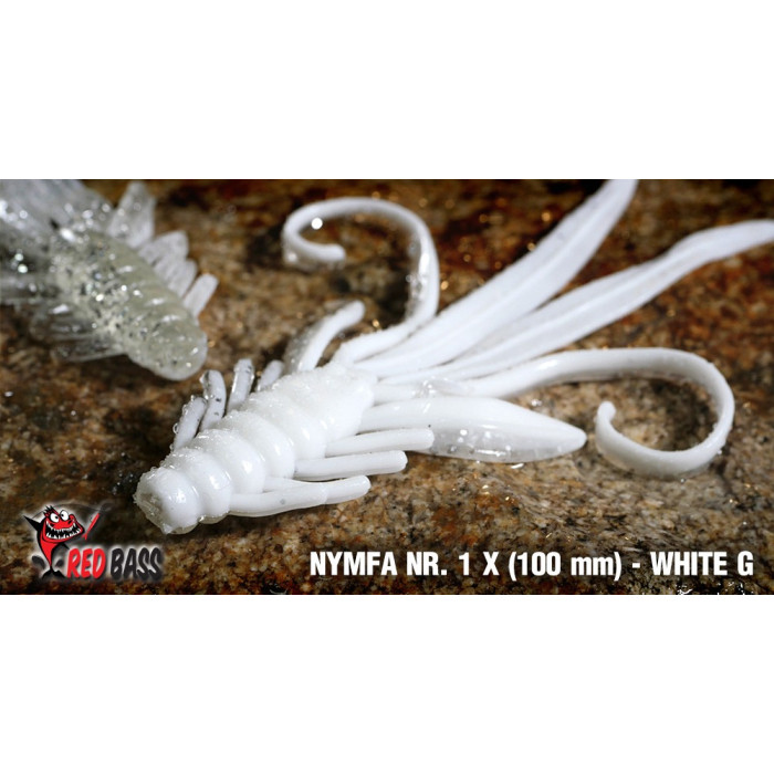 Nymfa Redbass Nr. 1 X 100 mm White G