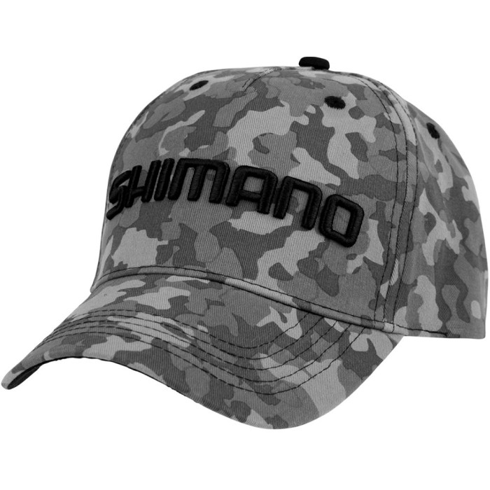 Shimano Cap Grey Camo
