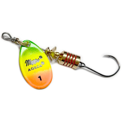 Třpytka Mepps Aglia Fluo Firetiger 0 Single Hook