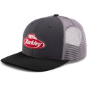 Kšiltovka Berkley Performance Trucker Charcoal Black Grey