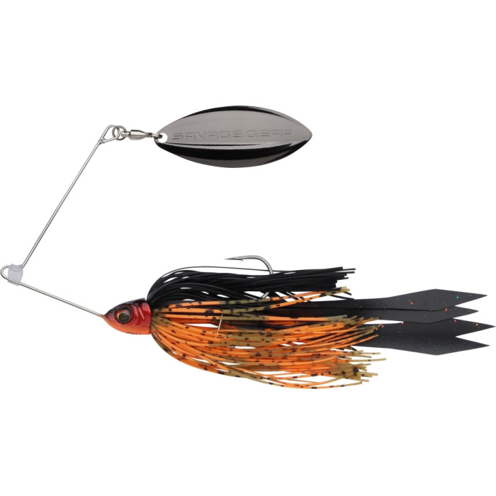 Spinnerbait Savage Gear Da Lil Bush S 10 g Red Craw