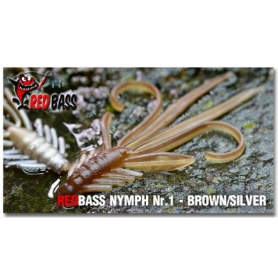 Nymfa Redbass 5,4 cm Brown/Silver
