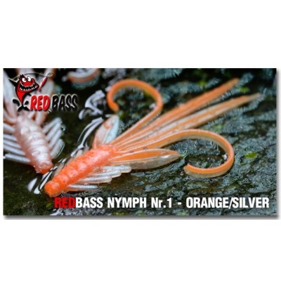 Nymfa Redbass Nr. 1 Orange/Sliver