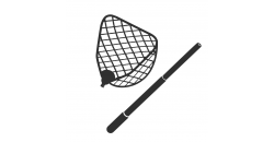 Landing net heads and rods